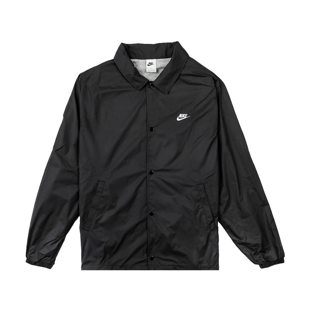 Nike Men's Club Coaches Jacket Men Size XL Snap Button Insulated FN3316-010